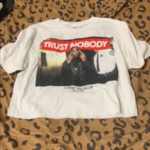 Trust Nobody Tupac Shakur Graphic crop